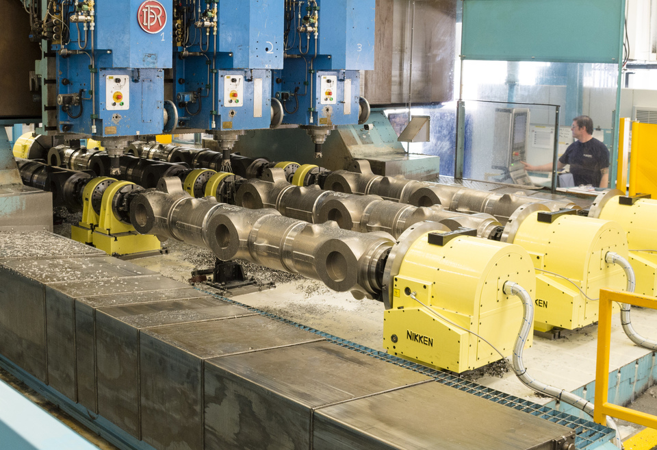 Safran Workholding CNC setup